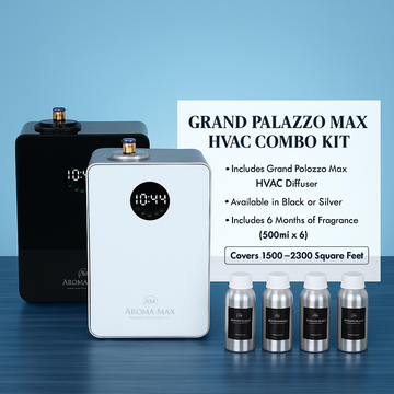 Grand Palazzo Max Diffuser & Fragrance Combo System (Includes Diffuser and 1 Year Fragrance) 1500 - 2300 sq ft