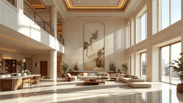 Grand luxury great room representing choosing a diffuser by room size
