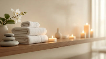 Aroma diffuser creating a calming scented atmosphere in a spa and salon