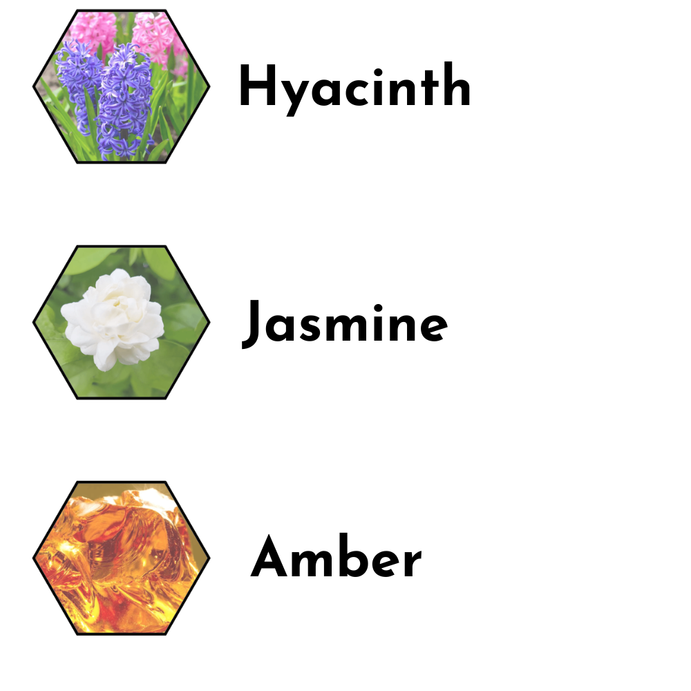 Bamboo Breeze Fragrance Oil. Top Note = Hyacinth, Middle Note = Jasmine, Base Note = Amber