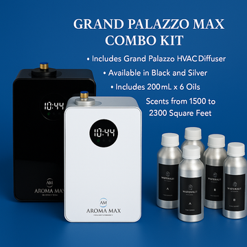 Grand Palazzo Max Diffuser &amp; Fragrance Combo System (Includes Diffuser and 1 Year Fragrance) 1500 - 2300 sq ft