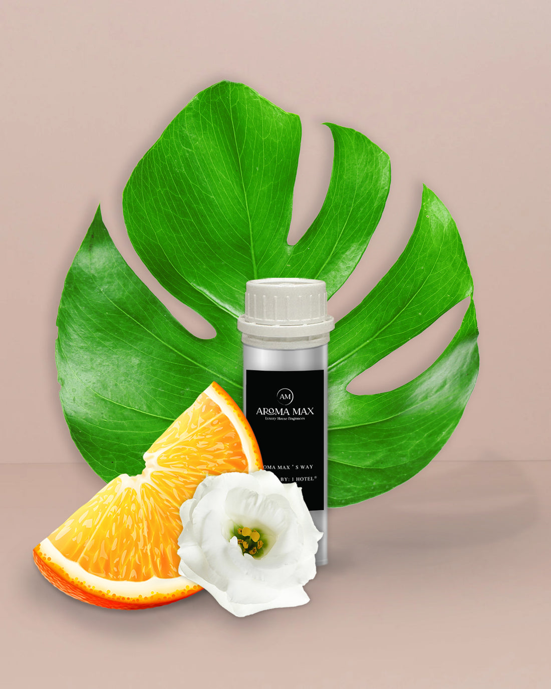 Aroma Max’s Way Inspired by: 1 Hotel® Fragrance Oil. Orange Blossom, Tuberose, & Vanilla